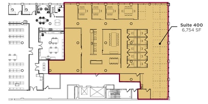 1375 Euclid Ave, Cleveland, OH à louer Plan d’étage- Image 1 de 1