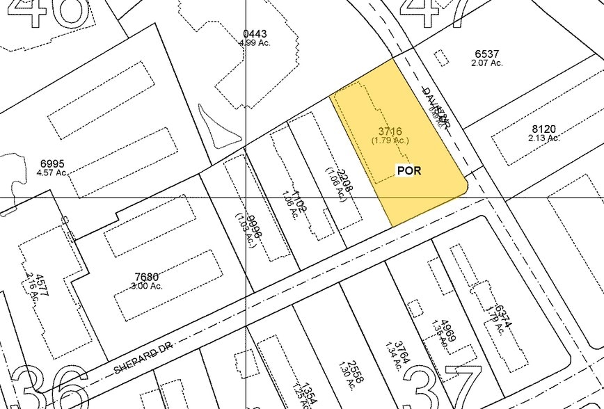 1319 Shepard Dr, Sterling, VA for lease - Plat Map - Image 2 of 15