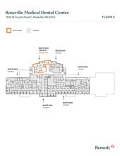 1835 W County Road C, Roseville, MN à louer Plan d’étage- Image 1 de 2