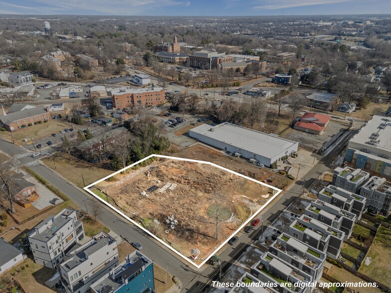 136 S Bruns Ave, Charlotte, NC for sale - Aerial - Image 2 of 10
