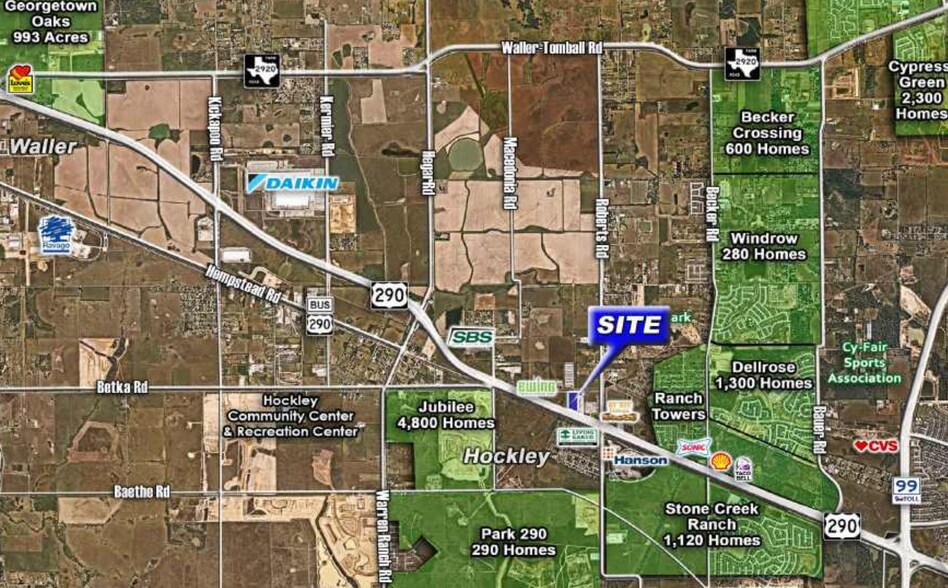 0 Zube, Hockley, TX à vendre - Aérien - Image 2 de 3