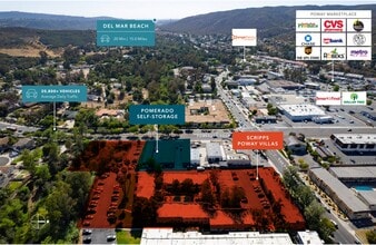 12425 Oak Knoll Rd, Poway, CA - Aerial map view - Image1