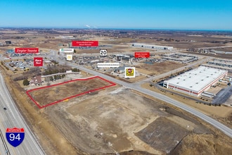 1132 SE Frontage Rd, Mount Pleasant, WI - Aerial  map view - Image1