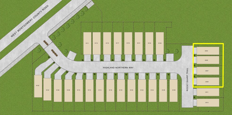 Highland Enclave (4 Build To Rent) portefeuille de 4 propriétés à vendre sur LoopNet.ca - Plan de site - Image 2 de 28