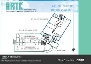 9325 Dorchester St, Highlands Ranch, CO for lease Floor Plan- Image 1 of 1
