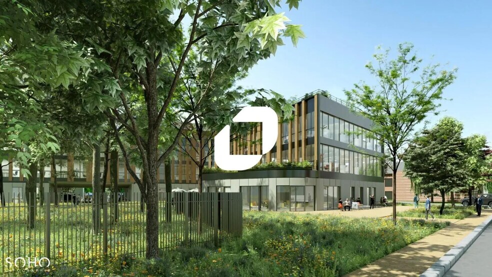 1 Rue Albert Einstein, Champs-sur-Marne à louer - Photo du bâtiment - Image 3 de 6