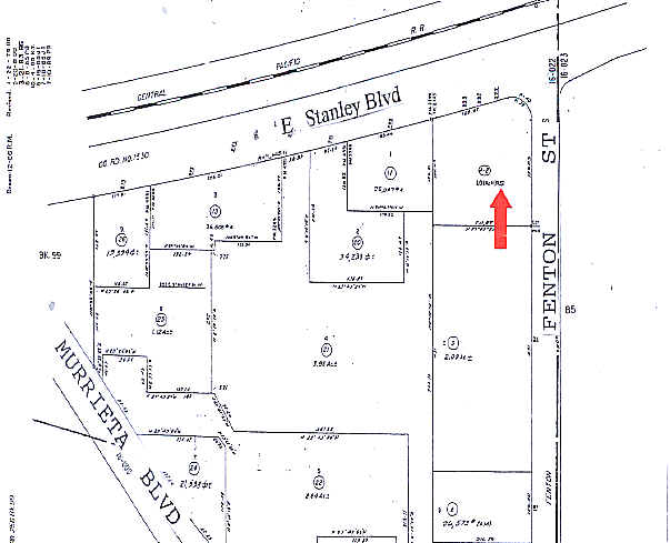 995-999 E Stanley St, Livermore, CA à vendre - Plan cadastral - Image 3 de 4
