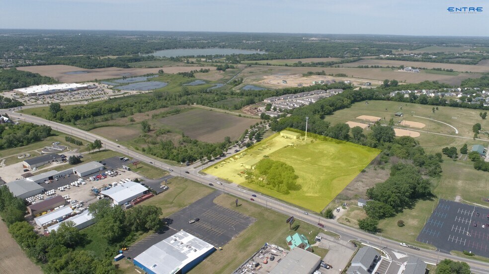 3401 N Richmond Rd, Johnsburg, IL à vendre - Aérien - Image 2 de 4