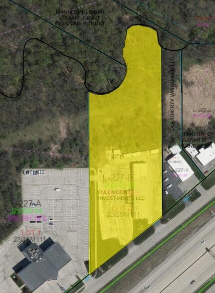 1556 Mid Valley Dr, De Pere, WI à louer - Plan cadastral - Image 3 de 3