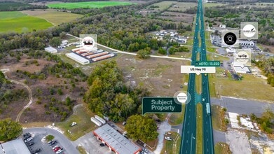 2630 Young Blvd N, Chiefland, FL - Aérien  Vue de la carte