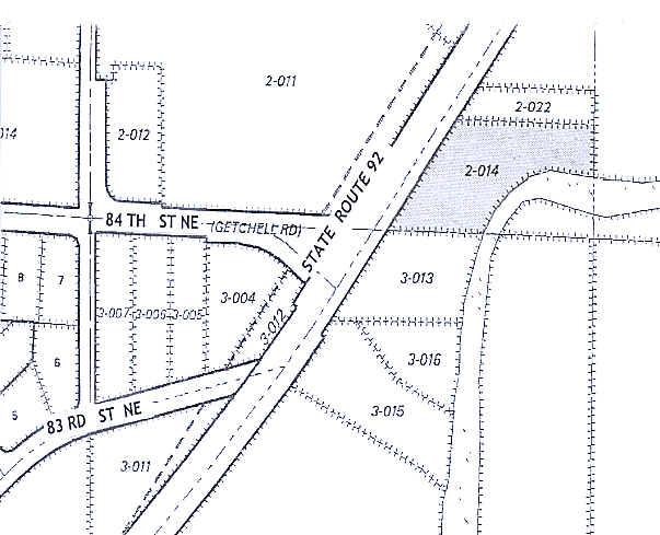 8411 Hwy 92, Granite Falls, WA à vendre - Plan cadastral - Image 1 de 1