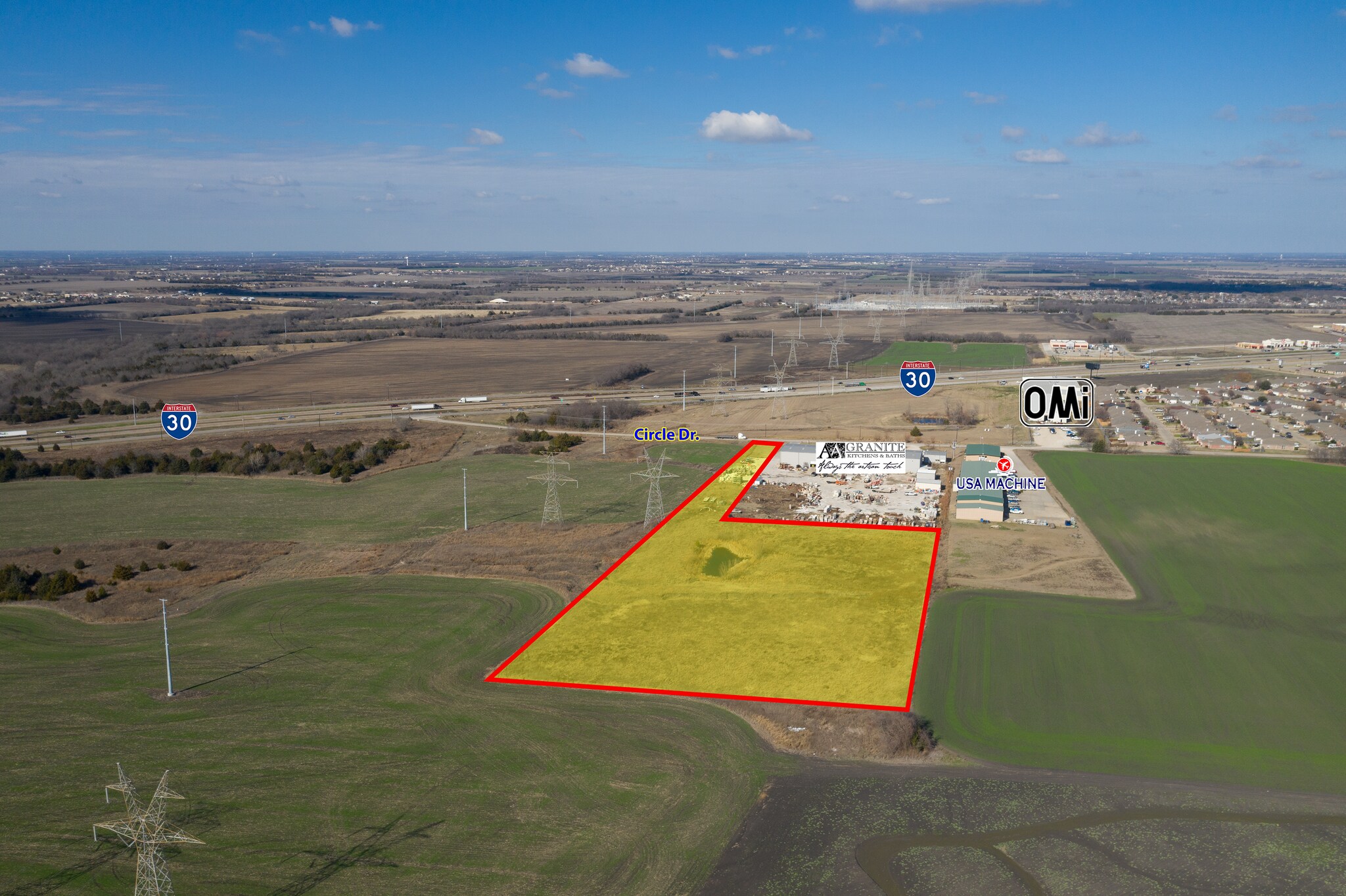 Circle Dr, Royse City, TX à vendre Aérien- Image 1 de 4