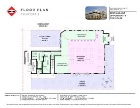 345 Healdsburg Ave, Healdsburg, CA for lease Floor Plan- Image 1 of 2