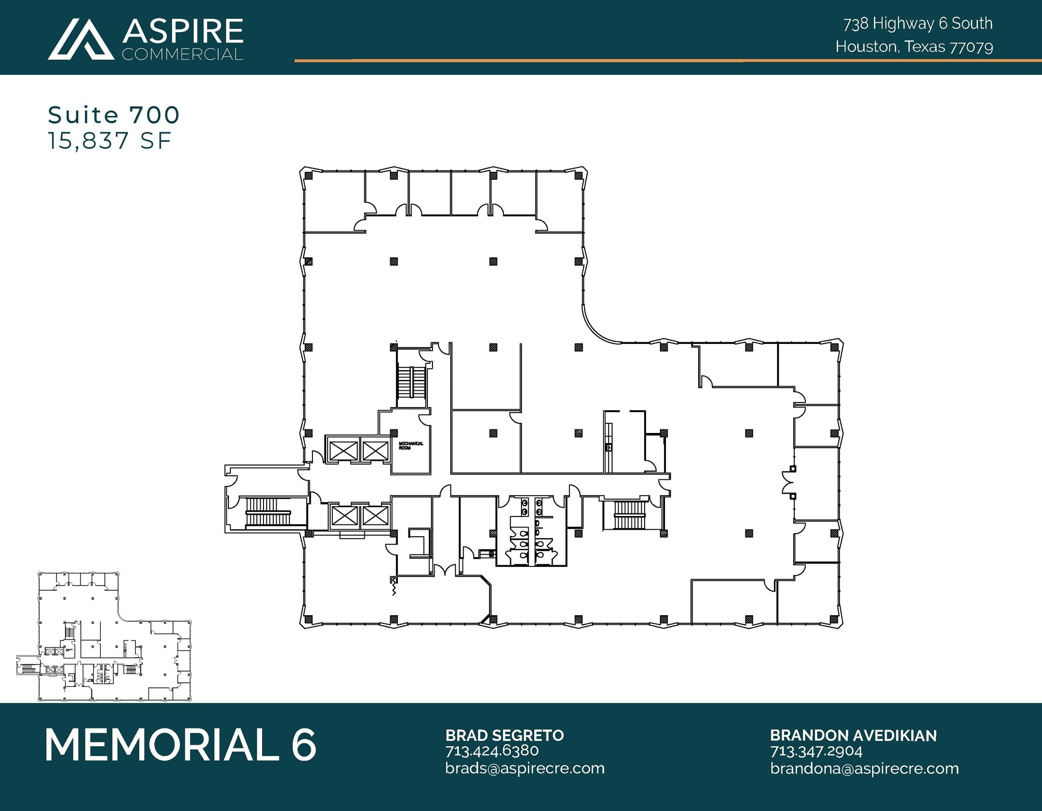 738 Highway 6 S, Houston, TX for lease Floor Plan- Image 1 of 1