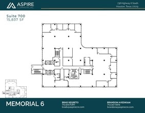 738 Highway 6 S, Houston, TX for lease Floor Plan- Image 1 of 1