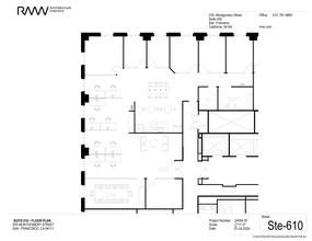 505 Montgomery St, San Francisco, CA à louer Plan de site- Image 1 de 1