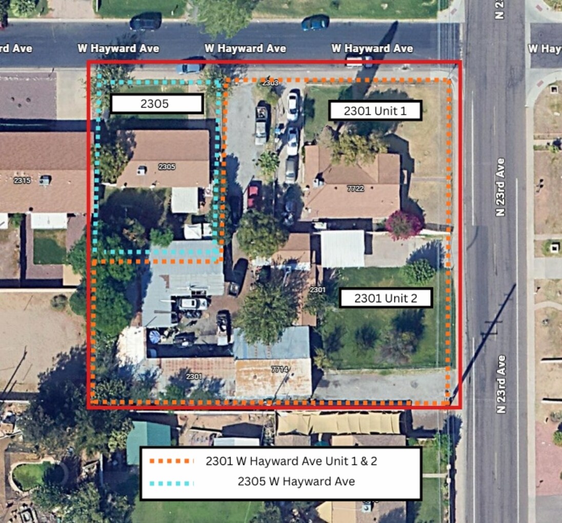 2301 W Hayward Ave, Phoenix, AZ à vendre Photo principale- Image 1 de 6