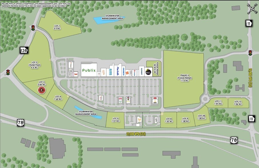 700 Pavillion Pky, Monroe, GA à vendre - Photo du bâtiment - Image 2 de 14