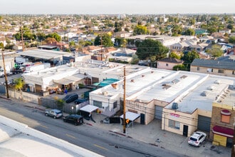 3638 Fruitland Ave, Maywood, CA - Aérien  Vue de la carte