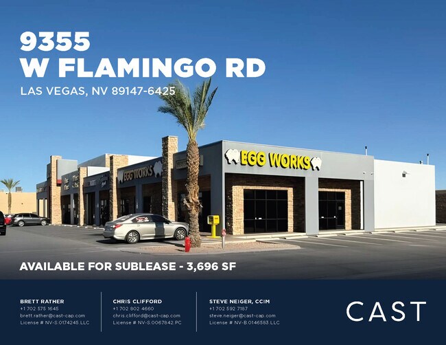 More details for 9355 W Flamingo Rd, Las Vegas, NV - Retail for Lease