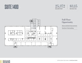 611 N Brand Blvd, Glendale, CA for lease Floor Plan- Image 1 of 1