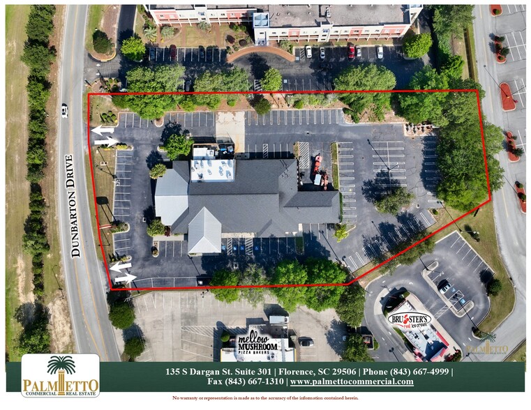 130 N Dunbarton Dr, Florence, SC for sale - Site Plan - Image 2 of 4