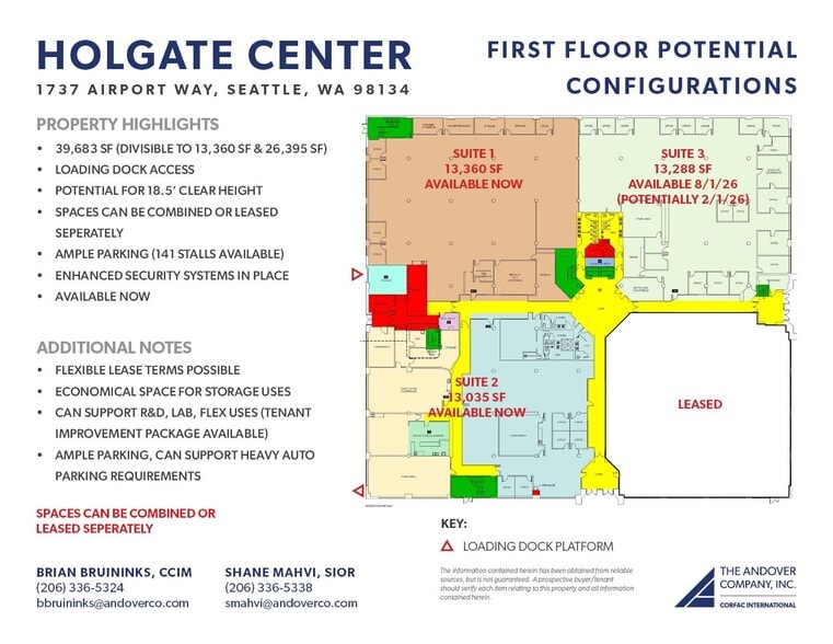 1737 Airport Way S, Seattle, WA for lease - Floor Plan - Image 2 of 16