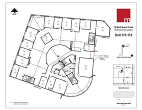 30 W Beaver Creek Rd, Richmond Hill, ON à louer Plan d’étage- Image 1 de 1