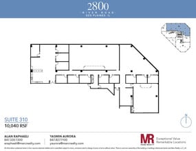 2800 S River Rd, Des Plaines, IL à louer Plan d’étage- Image 1 de 15
