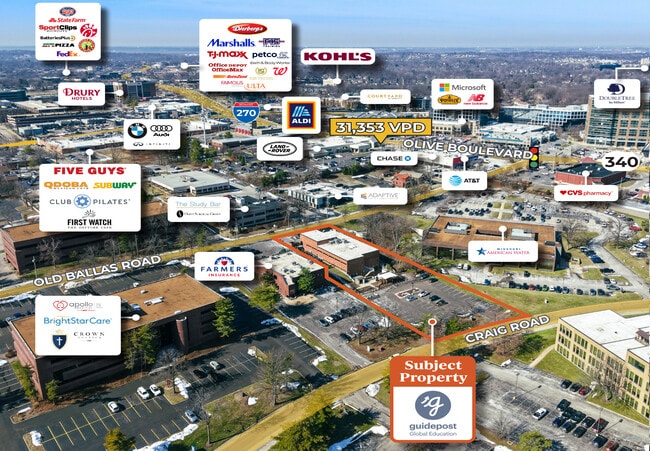 More details for 689 Craig Rd, Creve Coeur, MO - Retail for Sale
