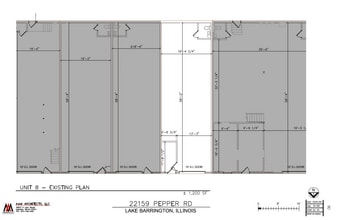 22159 N Pepper Rd, Lake Barrington, IL for lease Floor Plan- Image 1 of 1