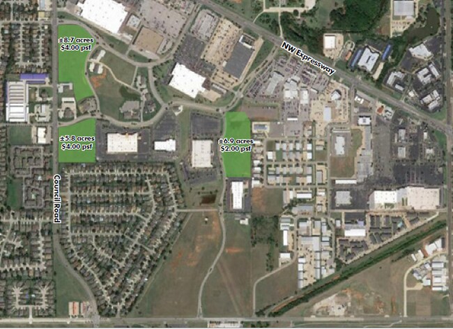 Plus de détails pour 8900 N Council Rd, Oklahoma City, OK - Terrain à vendre