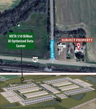 Plus de détails pour 2604 Hwy-80, Rayville, LA - Terrain à vendre