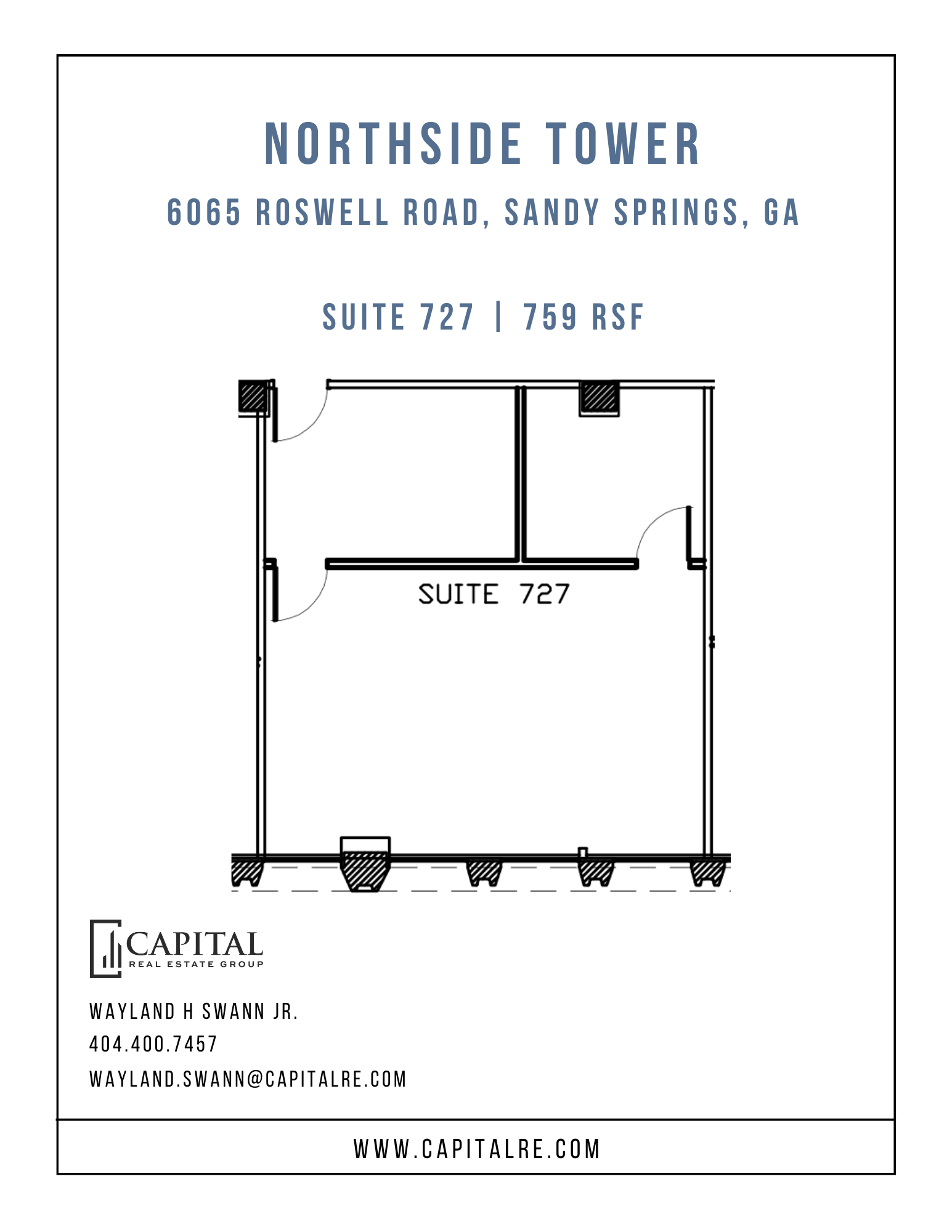 6065 Roswell Rd NE, Atlanta, GA for lease Floor Plan- Image 1 of 1