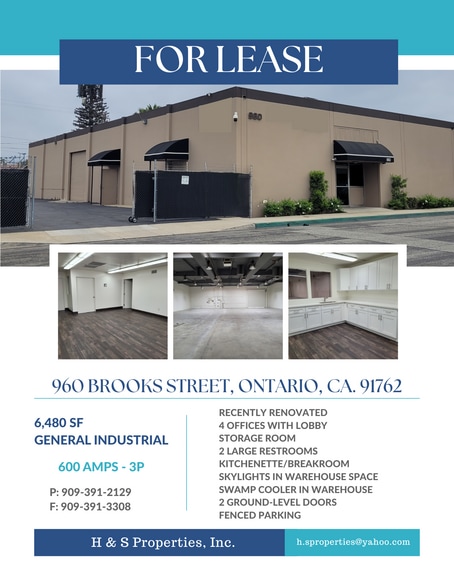 960 Brooks St, Ontario, CA for lease - Other - Image 2 of 10