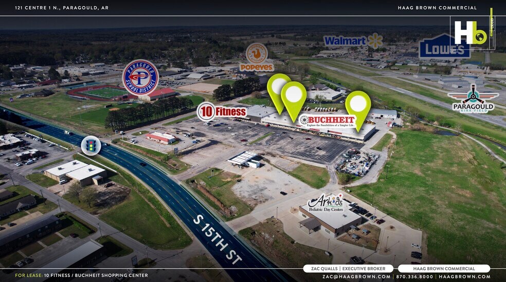 420 Highway 49 N, Paragould, AR à louer - Aérien - Image 3 de 5