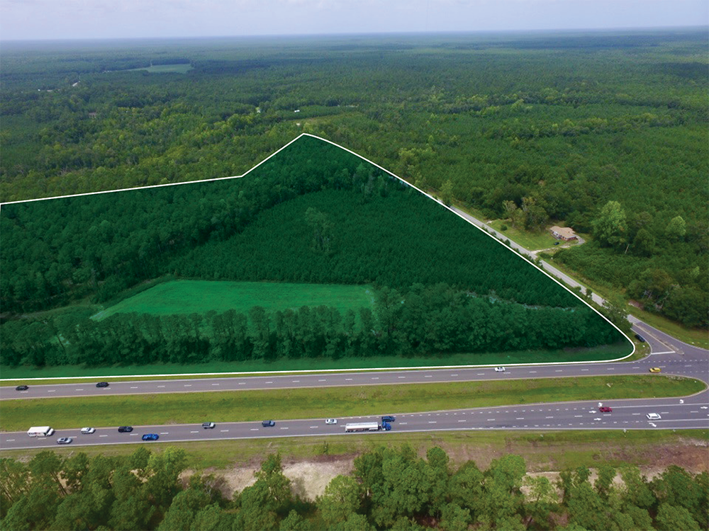 HWY 17/Galloway Road, Bolivia, NC for sale Aerial- Image 1 of 6
