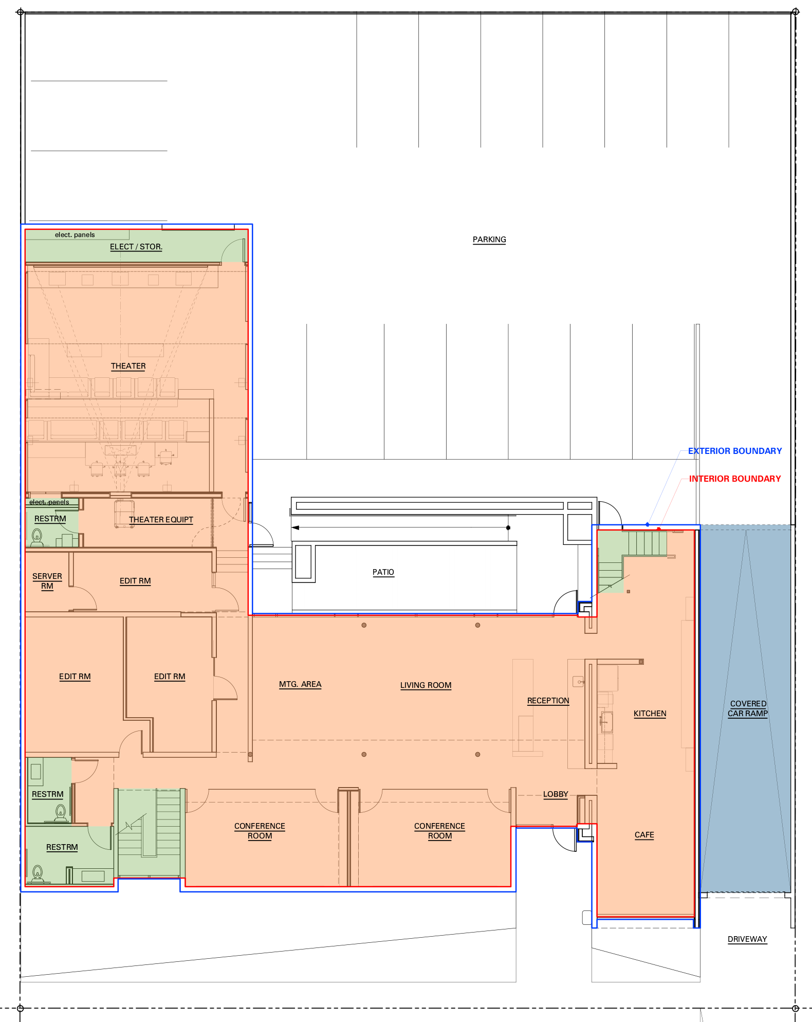 5735 Melrose Ave, Los Angeles, CA for lease Floor Plan- Image 1 of 10