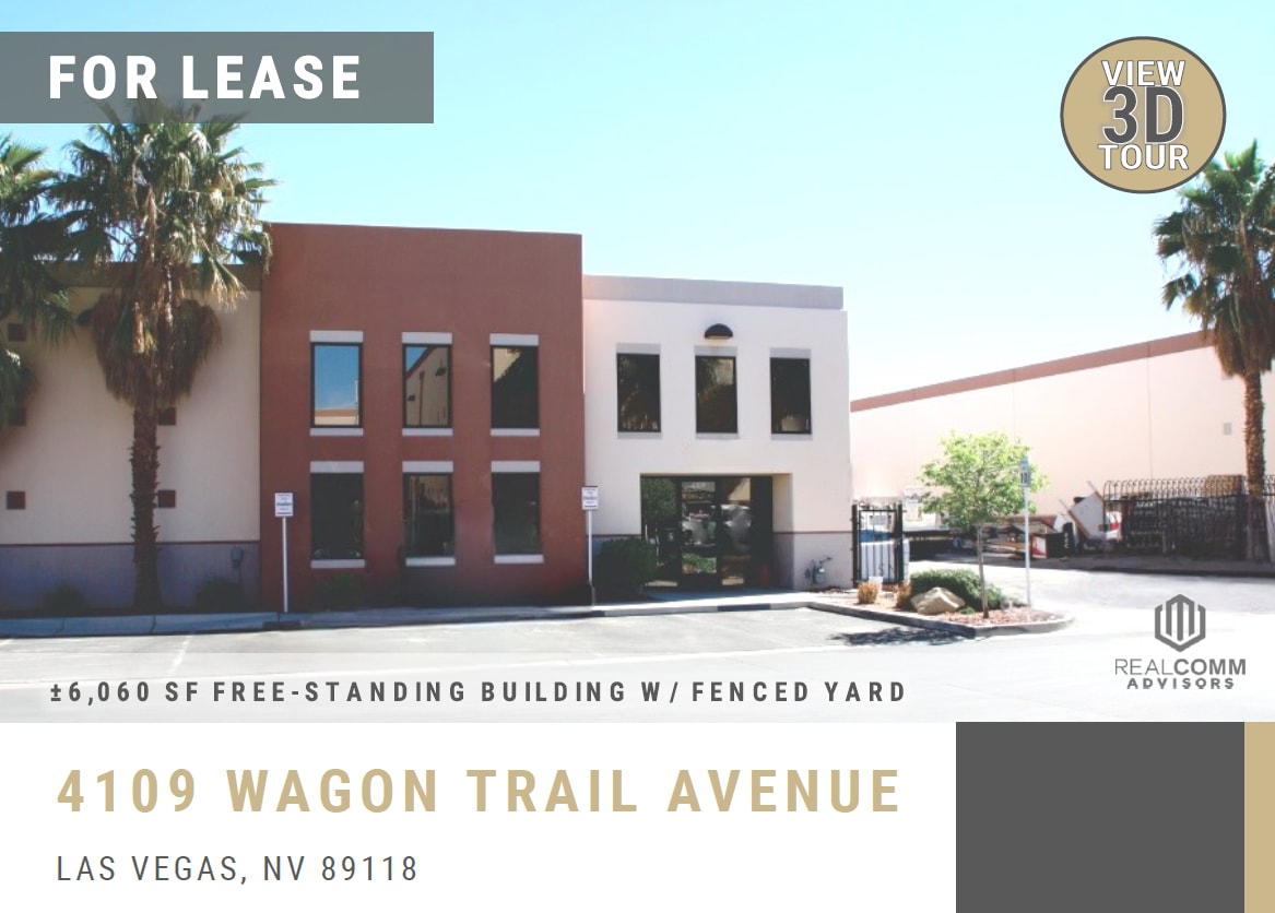 4109 Wagon Trail Ave, Las Vegas, NV for lease Building Photo- Image 1 of 4