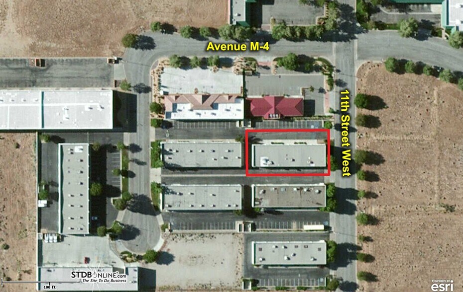 41769 11th St W, Palmdale, CA à louer - Aérien - Image 3 de 7