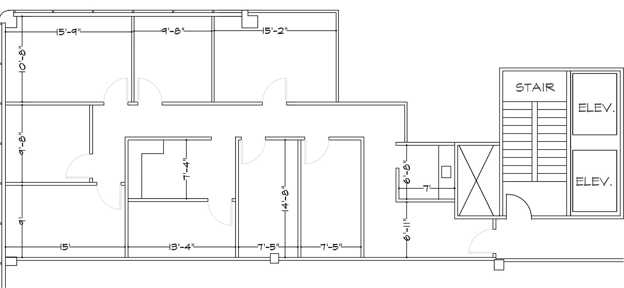 1403 Greenbrier Pky, Chesapeake, VA for lease Floor Plan- Image 1 of 1