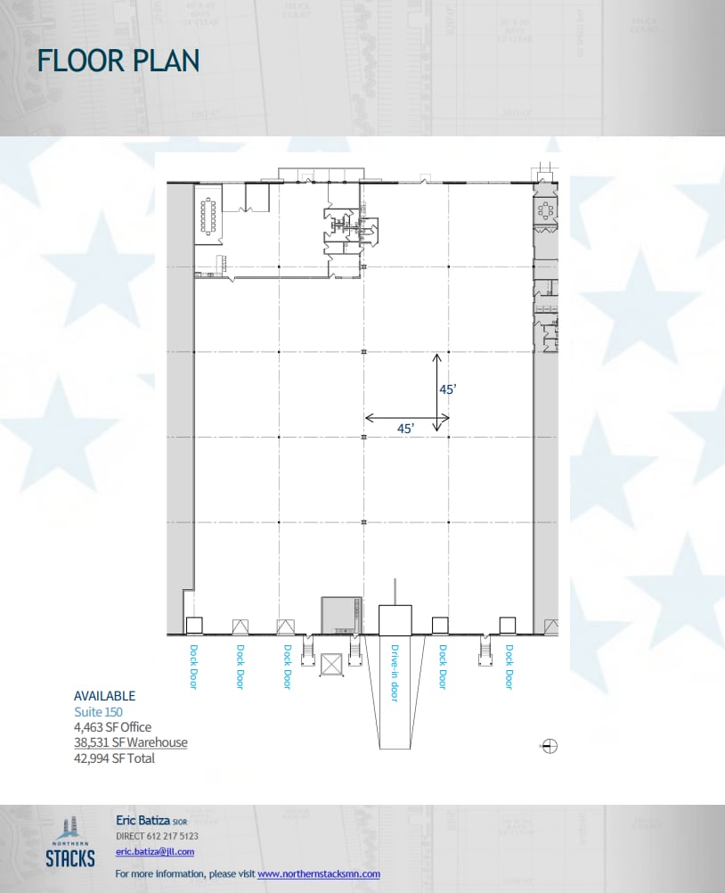 44 Northern Stacks Dr N, Fridley, MN for lease Floor Plan- Image 1 of 1