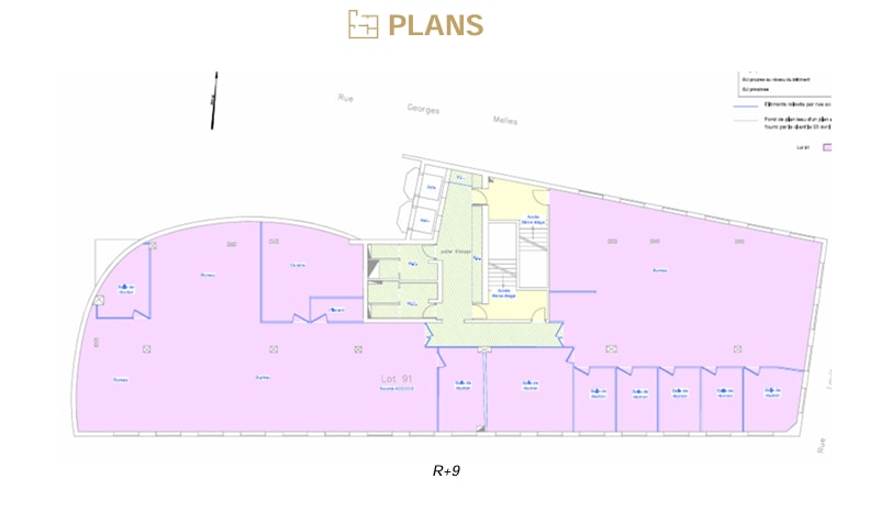 109 Boulevard De La Bataille De Stalingrad, Villeurbanne à louer - Plan d’étage - Image 2 de 8