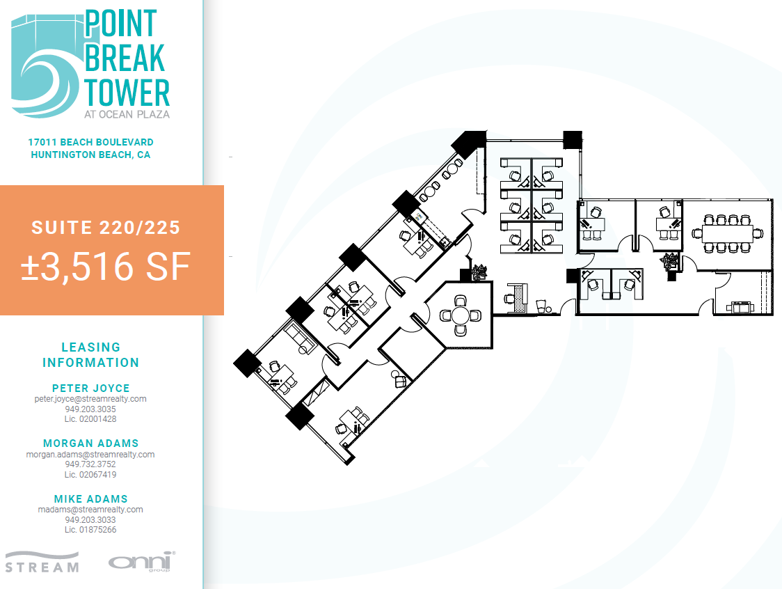 17011 Beach Blvd, Huntington Beach, CA for lease Floor Plan- Image 1 of 1