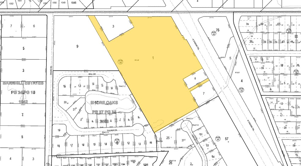 1091-1095 N Tamiami Trl, Nokomis, FL à louer - Plan cadastral - Image 2 de 9