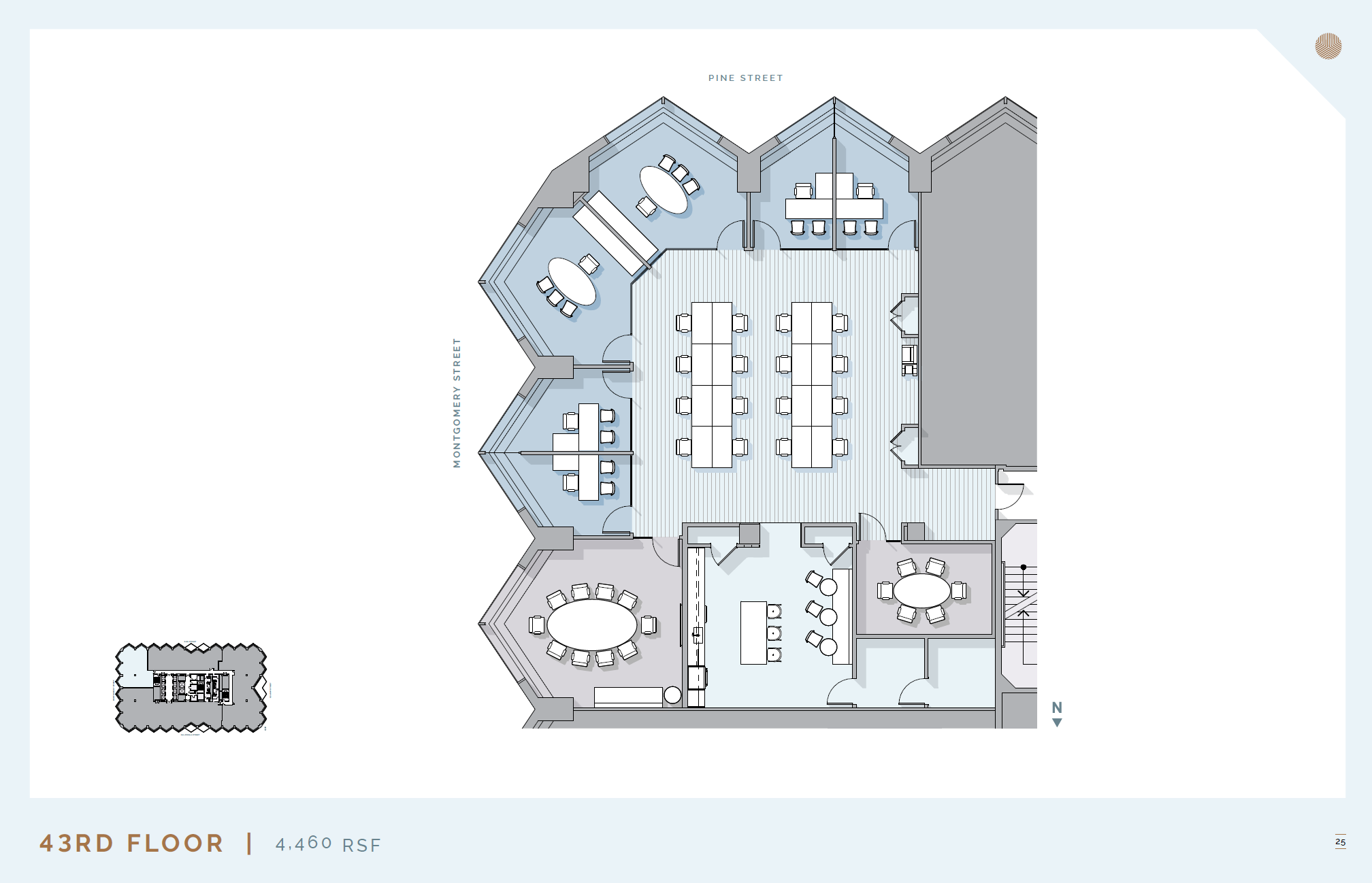 555 California St, San Francisco, CA for lease Floor Plan- Image 1 of 3