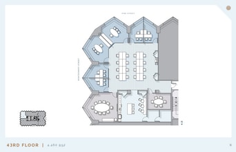 555 California St, San Francisco, CA for lease Floor Plan- Image 1 of 3