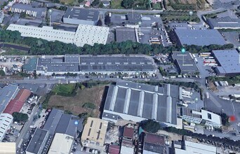 Le Thillay - Aerial  map view