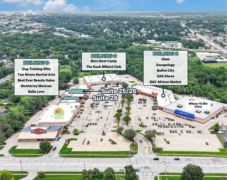 8801 University Ave, Clive, IA à louer - Photo du bâtiment - Image 2 de 8