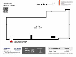 13761 96th Av, Surrey, BC à louer Plan d’étage- Image 2 de 2